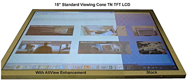 Display Logic AllView viewing angle enhancement